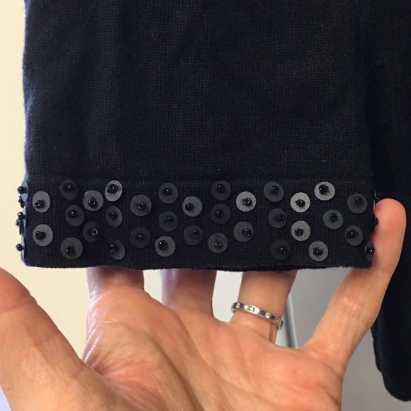 Sparkling ✨ Willi Smith silk blend sequin sweater! - Picture 6 of 8